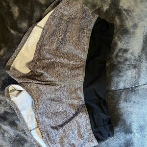Size 4 lululemon gray speed up shorts